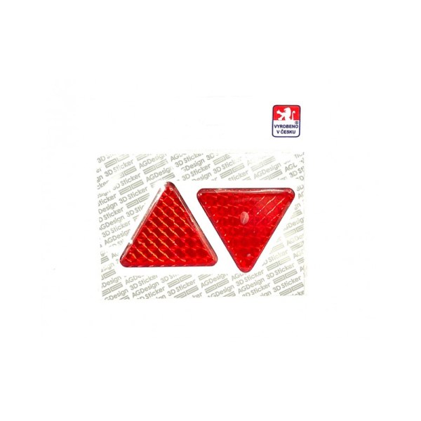 odrazka-cervena-samolepici-trojuhelnik-55cm-2ks